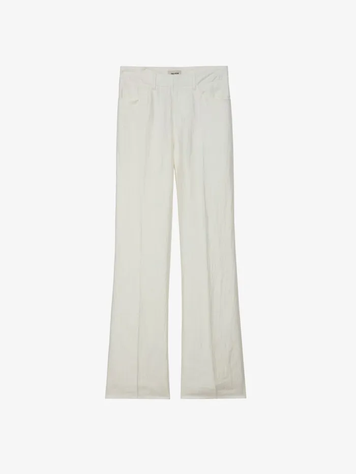 Women Zadig and Voltaire Suiting Pistol Pants White