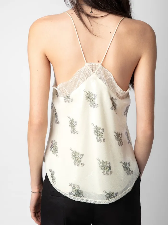 Women Zadig and Voltaire Tops and Shirts Christy Camisole Mastic