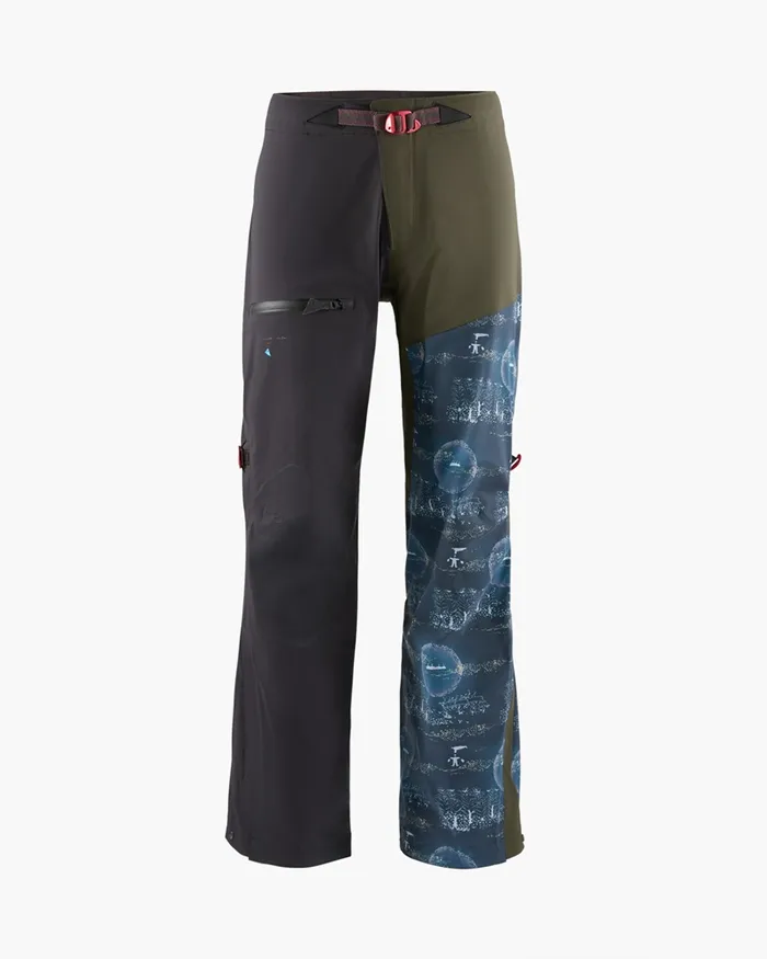 134 Levitend Cutan Britta Pant Britta MarakattLabba Rosin Greencobolt Blue Men Klttermusen Waterproof Pants