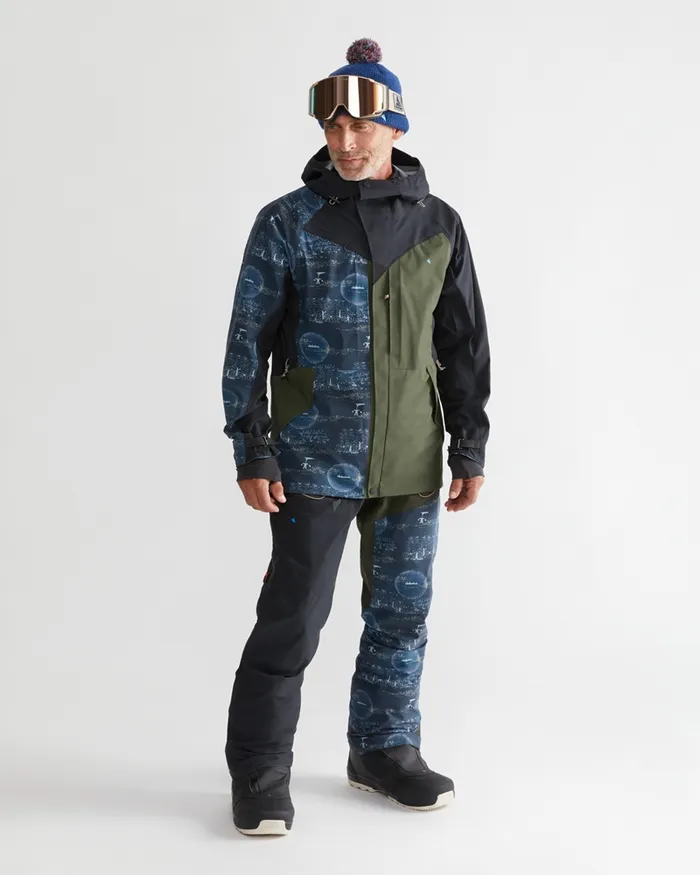 134 Levitend Cutan Britta Pant Britta MarakattLabba Rosin Greencobolt Blue Men Klttermusen Waterproof Pants