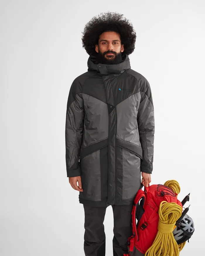 Alfheim Cutan Parka Raven MenWomen Klttermusen Down and Insulated Jackets