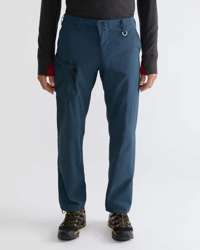 Alfhild Levitend Pants Midnight Blue Men Klttermusen Pants