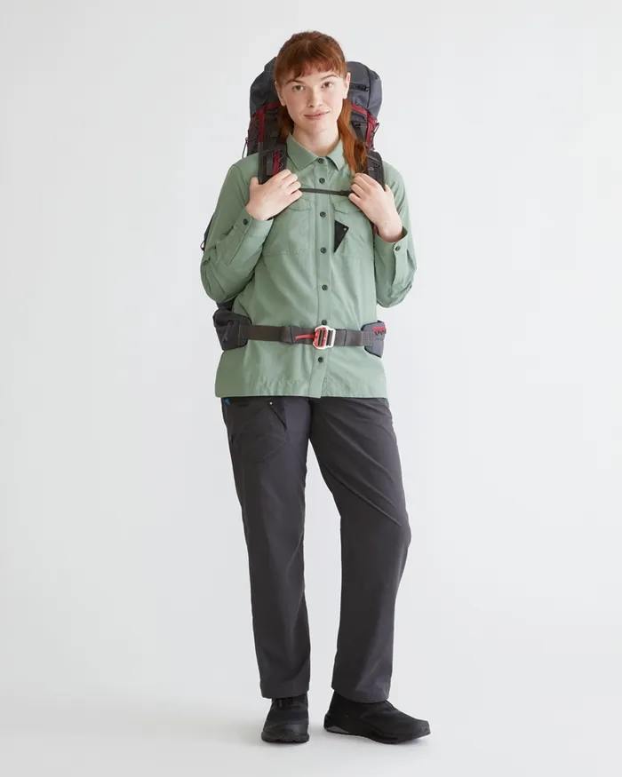 Alfhild Levitend Pants Raven Women Klttermusen Pants