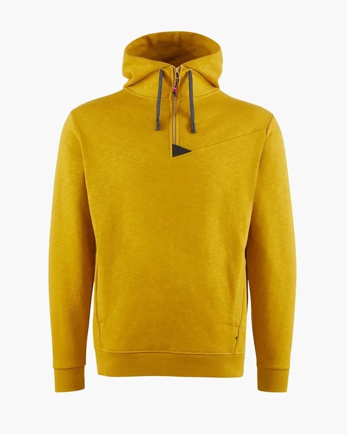 Alfsol Half Zip Hoodie Britta Britta MarakattLabba Light Gold Men Klttermusen Fleeces and Sweaters