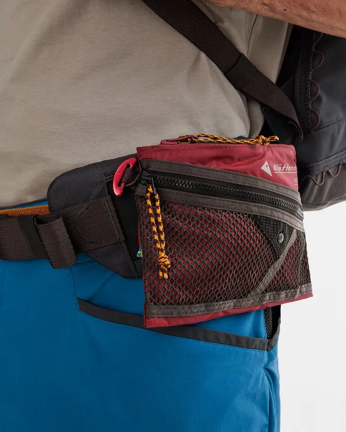 Algir Small Accessory Bag Burnt Russet MenWomen Klttermusen Gear Bags and Organisers