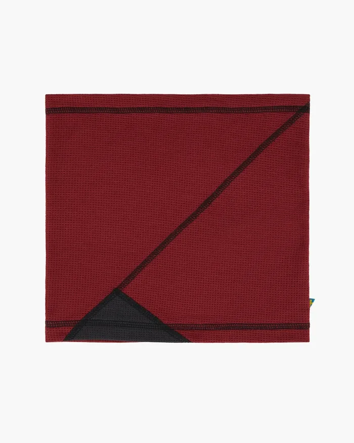 Allvis Neck Gaiter Ruby Red MenWomen Klttermusen Scarves and Neckwarmers