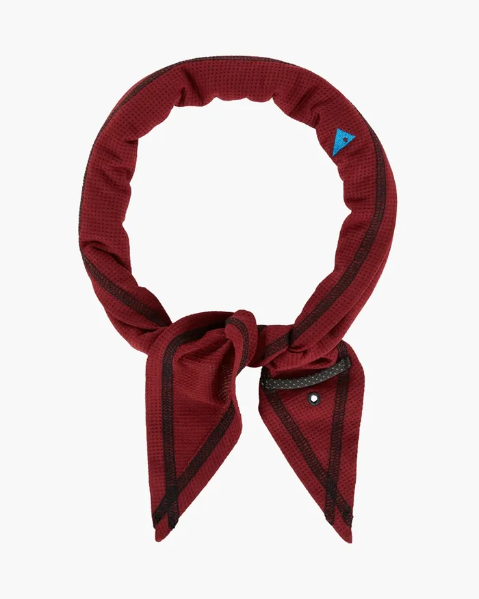 Allvis Scarf Ruby Red MenWomen Klttermusen Scarves and Neckwarmers