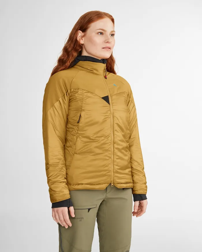 Alv 20 PrimaLoft Jacket Blue Sapphire Women Klttermusen Down and Insulated Jackets