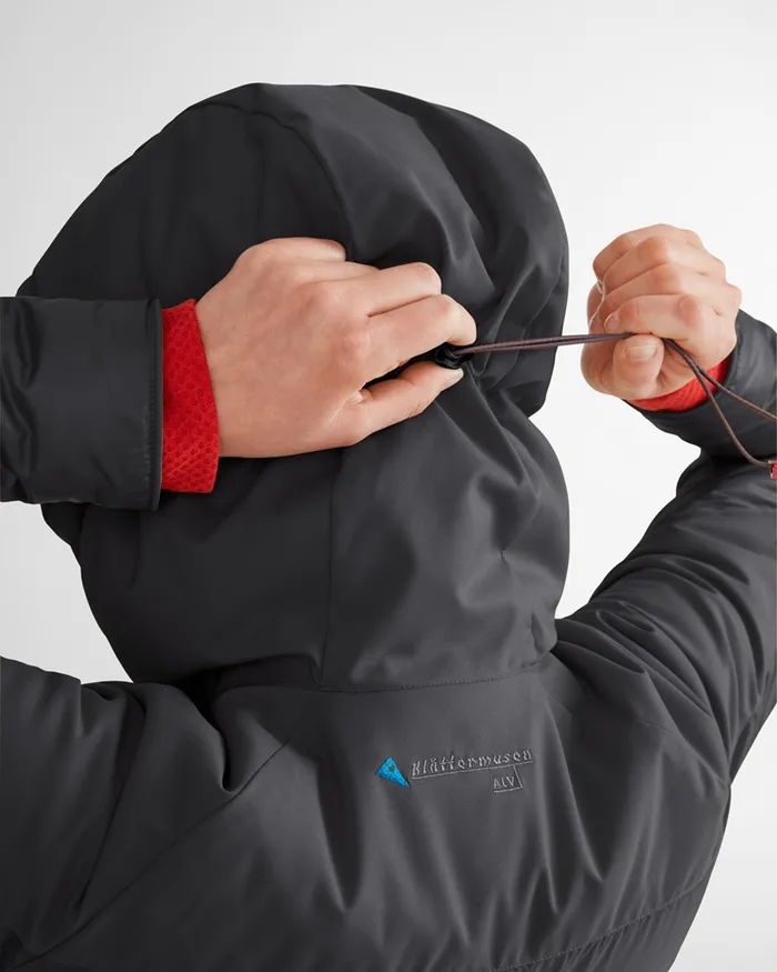 Alv Primaloft Hooded Jacket Rose Red Women Klttermusen Down and Insulated Jackets