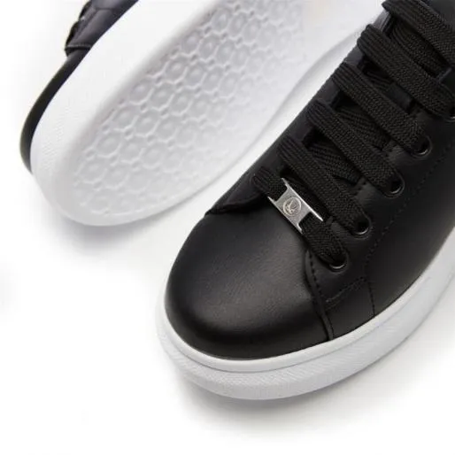 Ameliana Black Porvair Women Moda In Pelle Platform Trainers Ameliana Black Porvair Women Moda In Pelle Platform Trainers