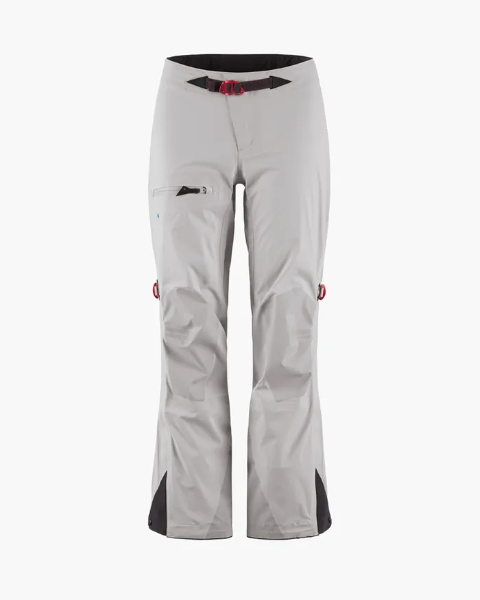 Andvare Cutan Pants Dove Grey Women Klttermusen Waterproof Pants