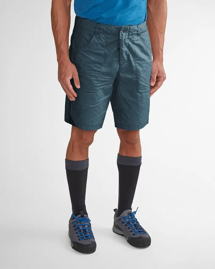 Ansur Katla Cotton Shorts Rose Red Men Klttermusen Shorts