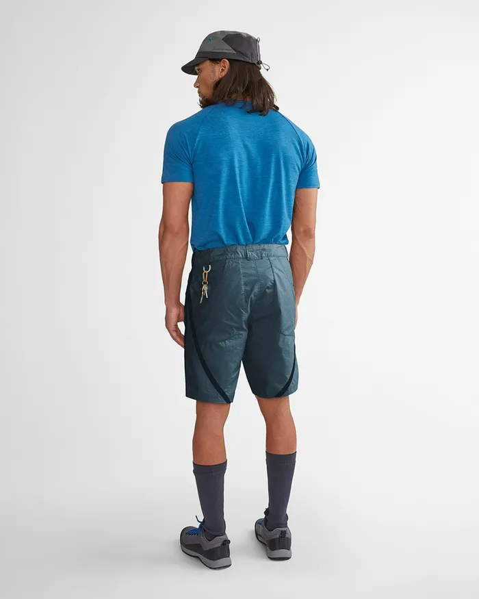 Ansur Katla Cotton Shorts Rose Red Men Klttermusen Shorts