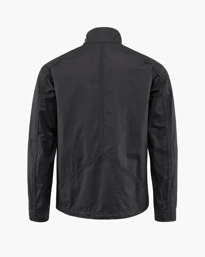 Ansur Windproof Jacket Raven Black Men Klttermusen Wind Resistant Jackets