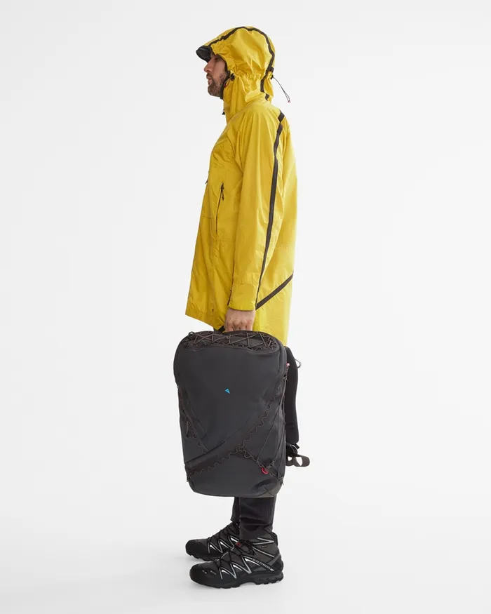 Ansur Windproof Parka Sulphur Raven Men Klttermusen Wind Resistant Jackets