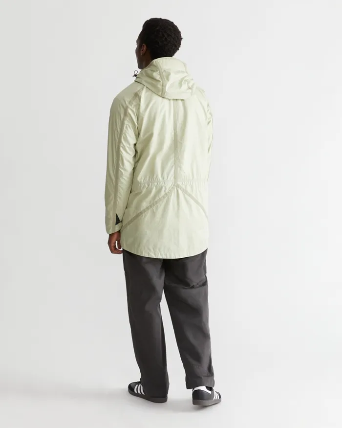 Ansur Windproof Parka Swamp Greensilver Green Men Klttermusen Wind Resistant Jackets