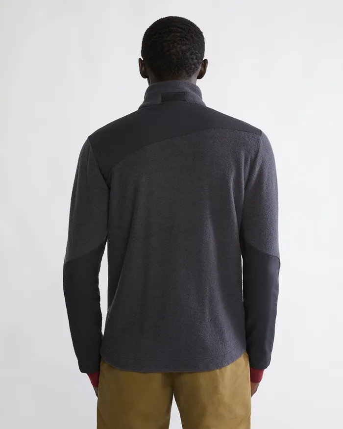Arngrim Wuru Zip Klttermusen Off The Mountain Collection Raven Men Klttermusen Fleeces and Sweaters