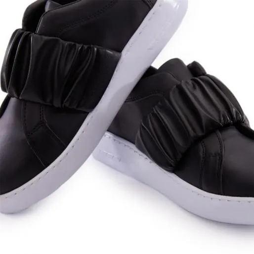 Arrington Black Porvair Women Moda In Pelle Casual Shoes And Trainers Arrington Black Porvair Women Moda In Pelle Casual Shoes And Trainers