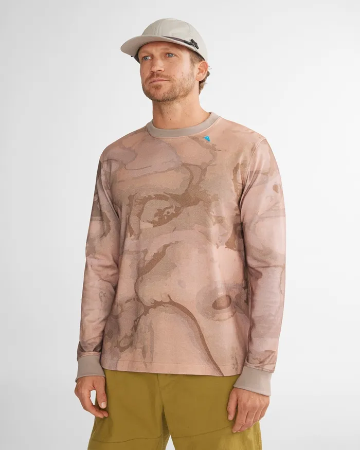 Ask LongSleeve Tee Bark Smoke Rose Men Klttermusen TShirts
