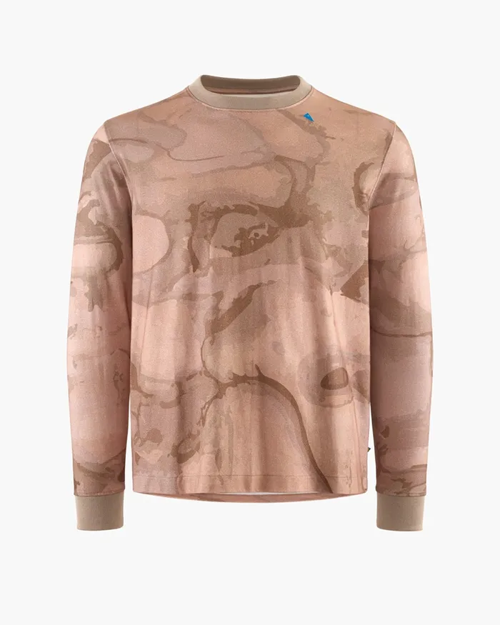 Ask LongSleeve Tee Bark Smoke Rose Men Klttermusen TShirts