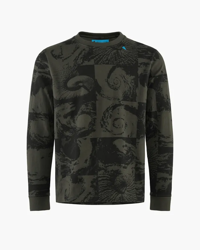 Ask LongSleeve Tee Hurricane Rosin Green Men Klttermusen TShirts