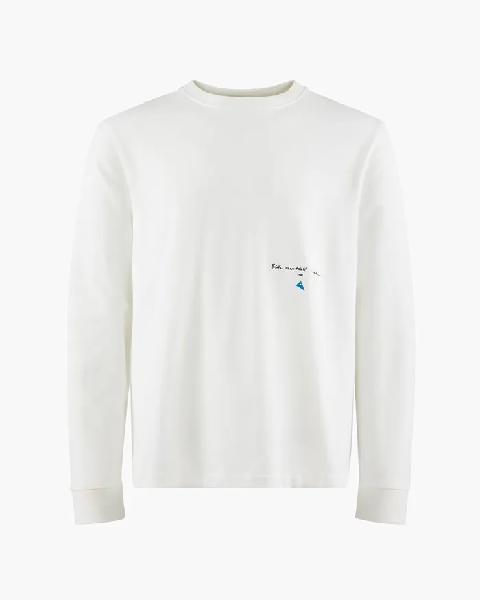Ask LS Tee Britta Britta MarakattLabba Snow Men Klttermusen TShirts