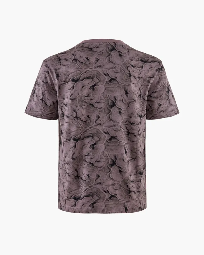 Ask ShortSleeve Tee Lichen Boysenberry Men Klttermusen TShirts