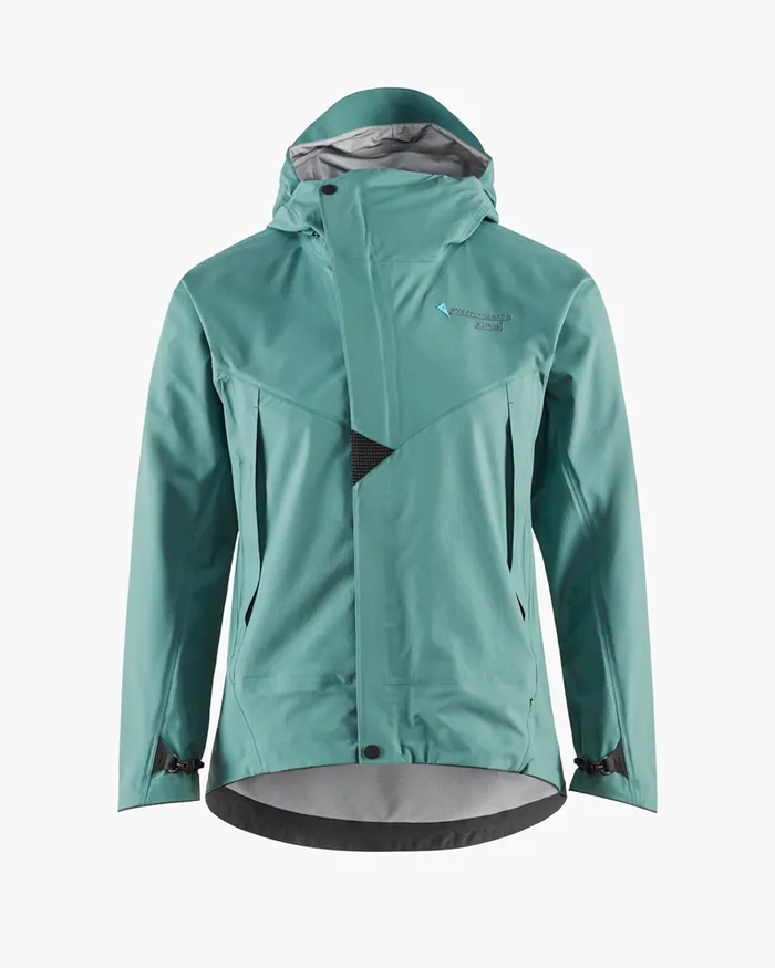 Asynja Lightweight Cutan Jacket Brush Green Women Klttermusen Waterproof Jackets