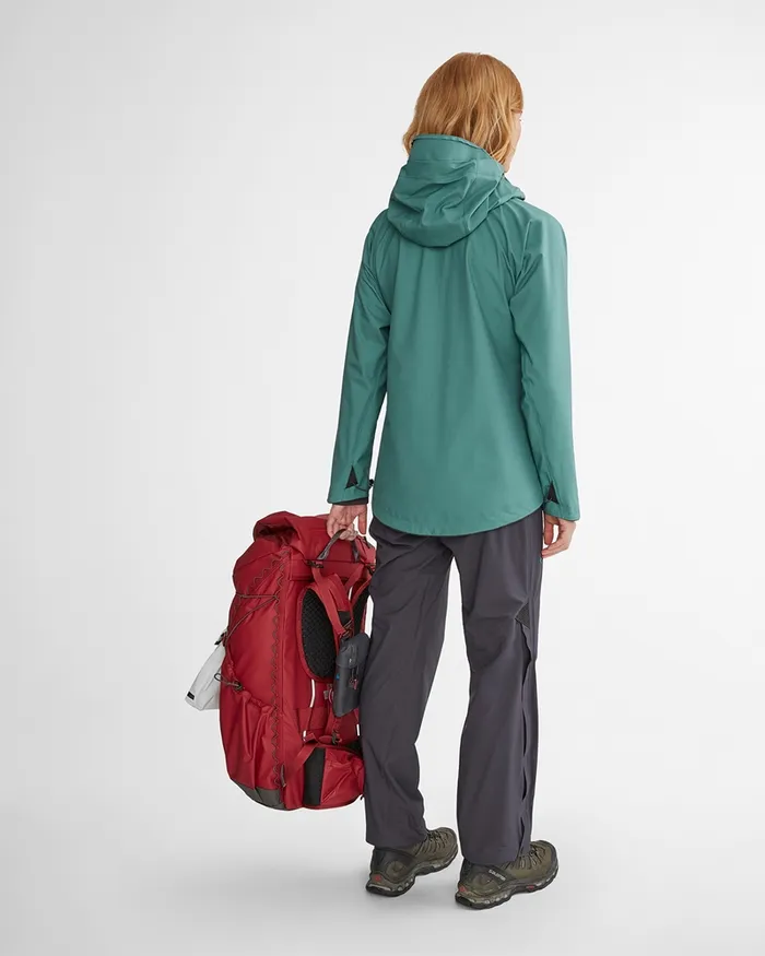 Asynja Lightweight Cutan Jacket Brush Green Women Klttermusen Waterproof Jackets