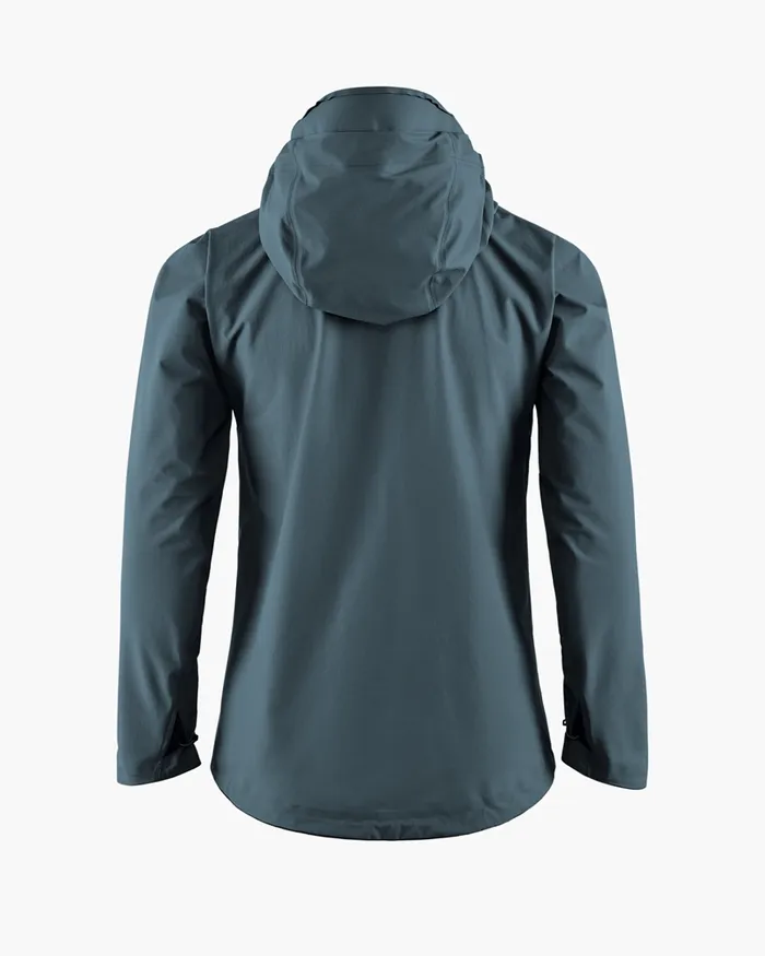 Asynja Lightweight Cutan Jacket Midnight Blue Women Klttermusen Waterproof Jackets