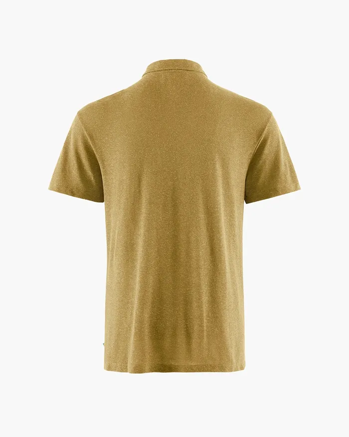 Aurvandil Short Sleeved Polo Off The Mountain Dark Straw Men Klttermusen TShirts