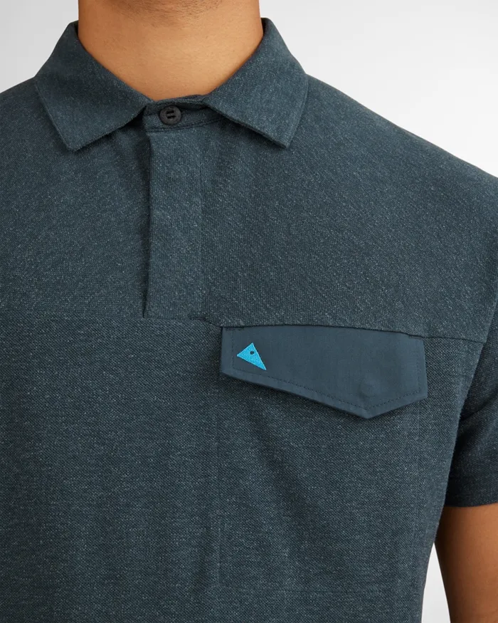 Aurvandil Short Sleeved Polo Off The Mountain Dark Straw Men Klttermusen TShirts