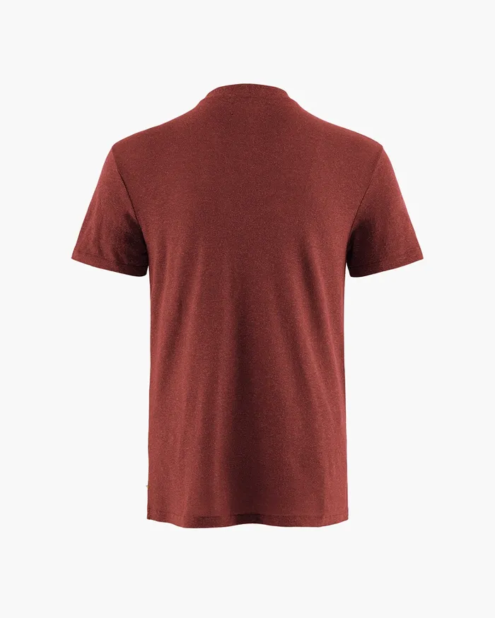 Aurvandil SS Tee M039s Short Sleeved Tee Off The Mountain Burnt Lava Men Klttermusen TShirts