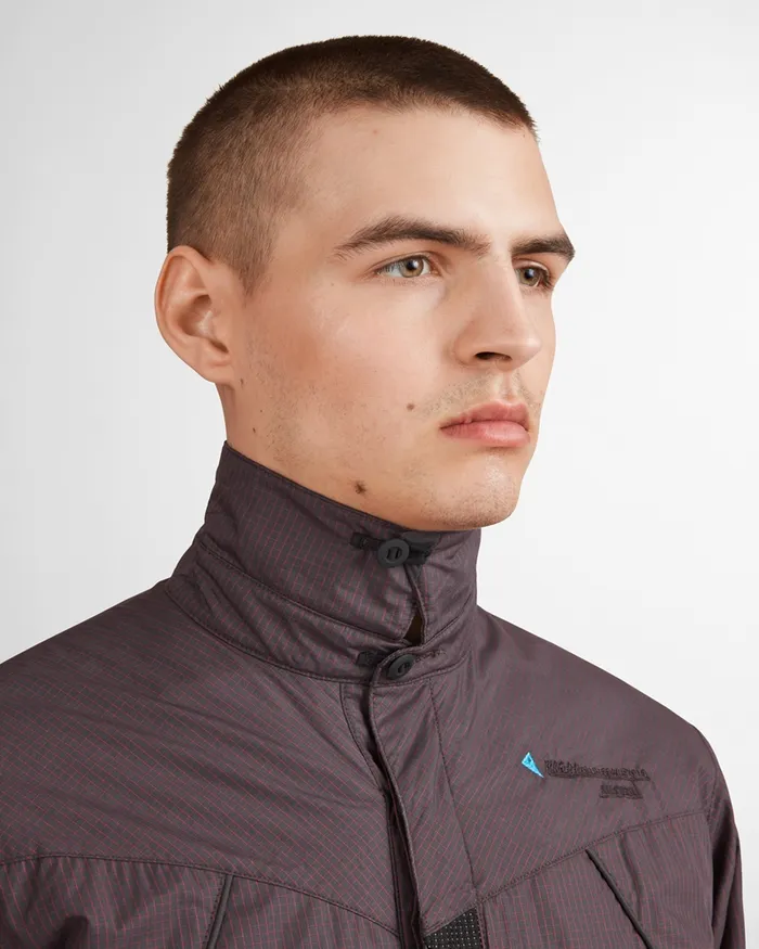 Austre Katla Cotton Windproof Jacket Raven Burnt Men Klttermusen Shirts