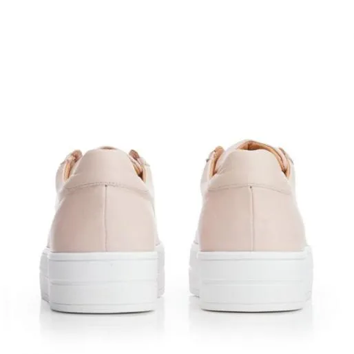 BBath Nude Leather Women Moda In Pelle SlipOn Trainers BBath Nude Leather Women Moda In Pelle SlipOn Trainers