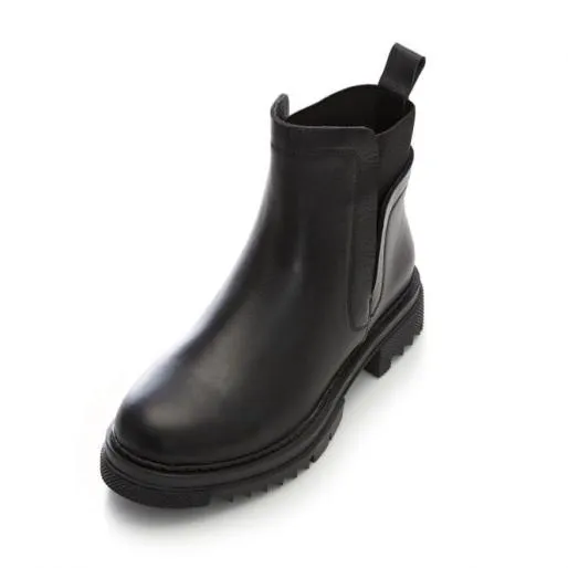 B Intro Black Leather Women Moda In Pelle Ankle Boots B Intro Black Leather Women Moda In Pelle Ankle Boots