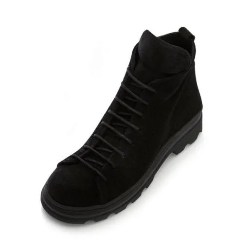 B Jude Black Suede Women Moda In Pelle Ankle Boots B Jude Black Suede Women Moda In Pelle Ankle Boots