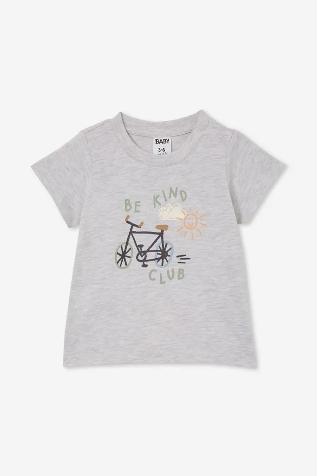 Baby Tops Jackets and Sweaters Cotton On Jamie Short Sleeve Tee Cloud Marlebe Kind Club Baby Tops Jackets and Sweaters Cotton On Jamie Short Sleeve Tee Cloud Marlebe Kind Club