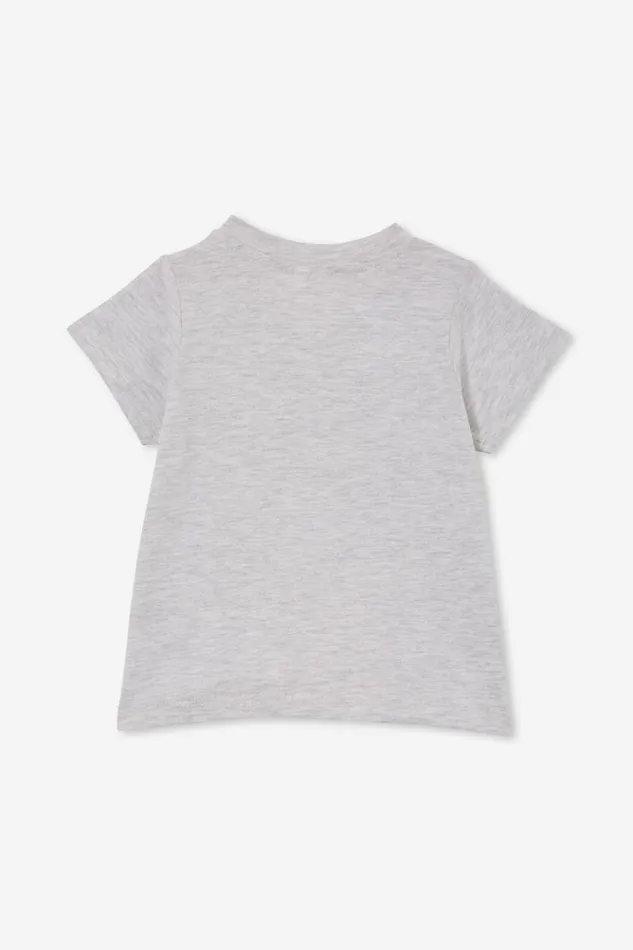 Baby Tops Jackets and Sweaters Cotton On Jamie Short Sleeve Tee Cloud Marlebe Kind Club