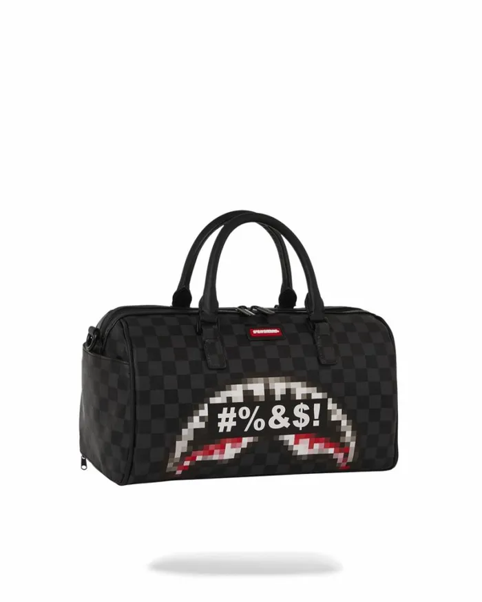 Bags SPRAYGROUND 039WHAT THE BEEP039 SHARK MINI DUFFLE