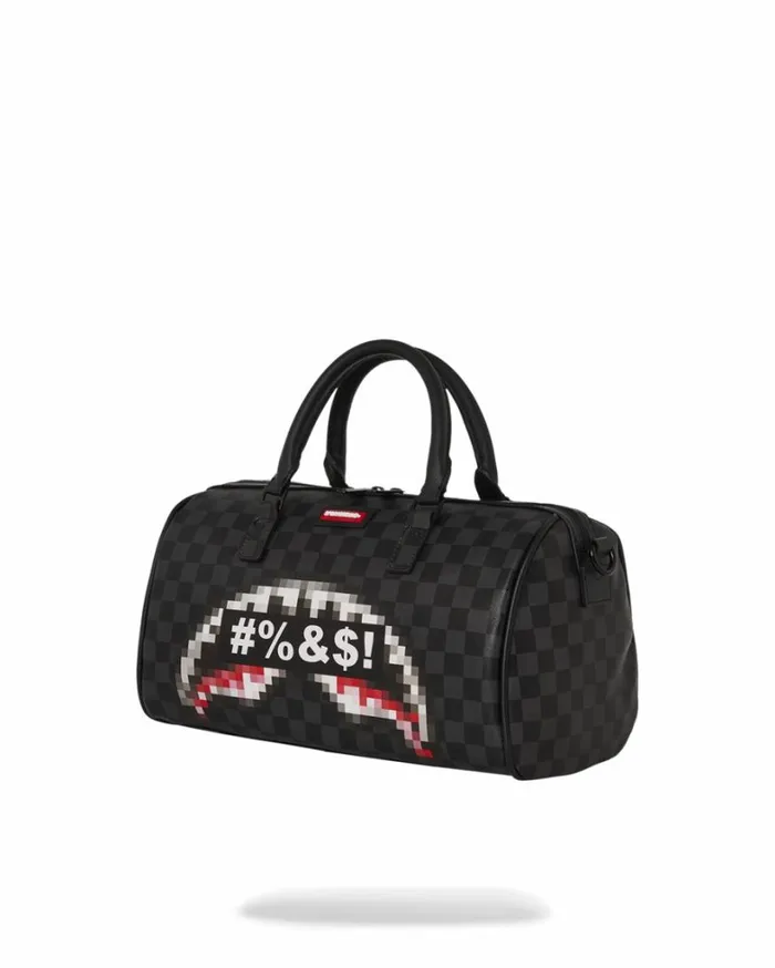 Bags SPRAYGROUND 039WHAT THE BEEP039 SHARK MINI DUFFLE