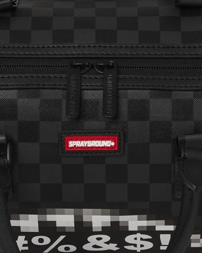 Bags SPRAYGROUND 039WHAT THE BEEP039 SHARK MINI DUFFLE