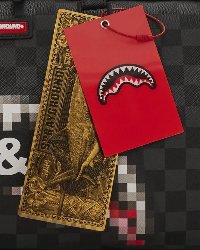 Bags SPRAYGROUND 039WHAT THE BEEP039 SHARK MINI DUFFLE