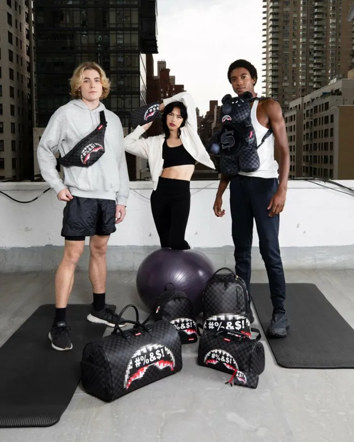 Bags SPRAYGROUND 039WHAT THE BEEP039 SHARK SAVAGE BACKPACK