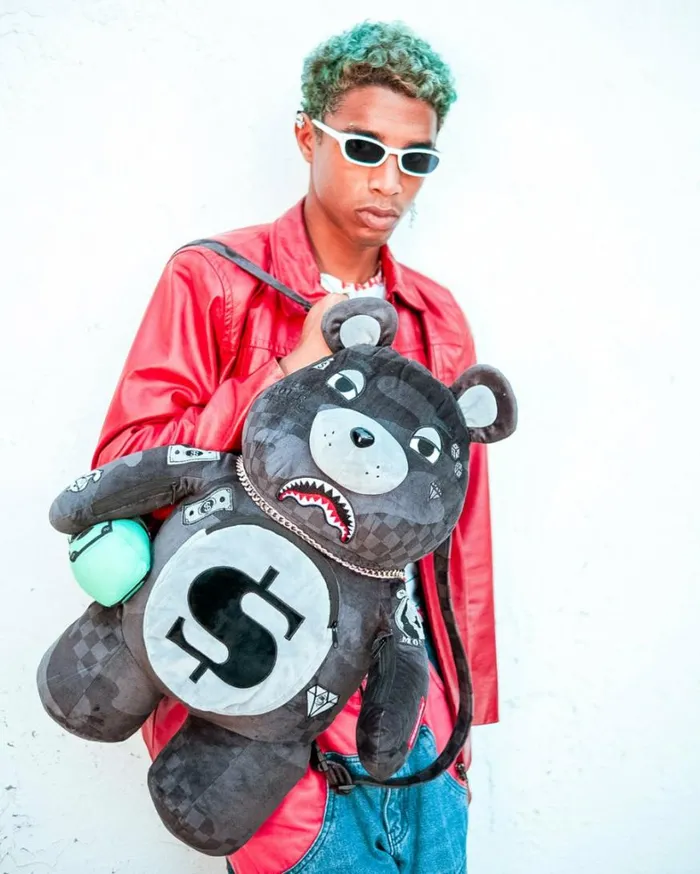 Bags SPRAYGROUND 3AM NEVER SLEEP MONEYBEAR TEDDYBEAR BACKPACK