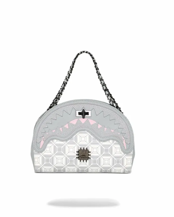 Bags SPRAYGROUND AI8 AFRICAN INTELLIGENCE BOOKED and BUSY SHARK HANDBAG