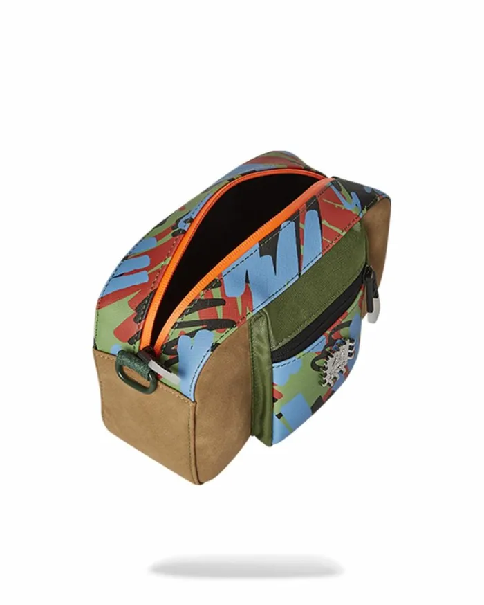 Bags SPRAYGROUND AI SPECIAL OPS BRICKSIDE TOILETRY MESSENGER BAG