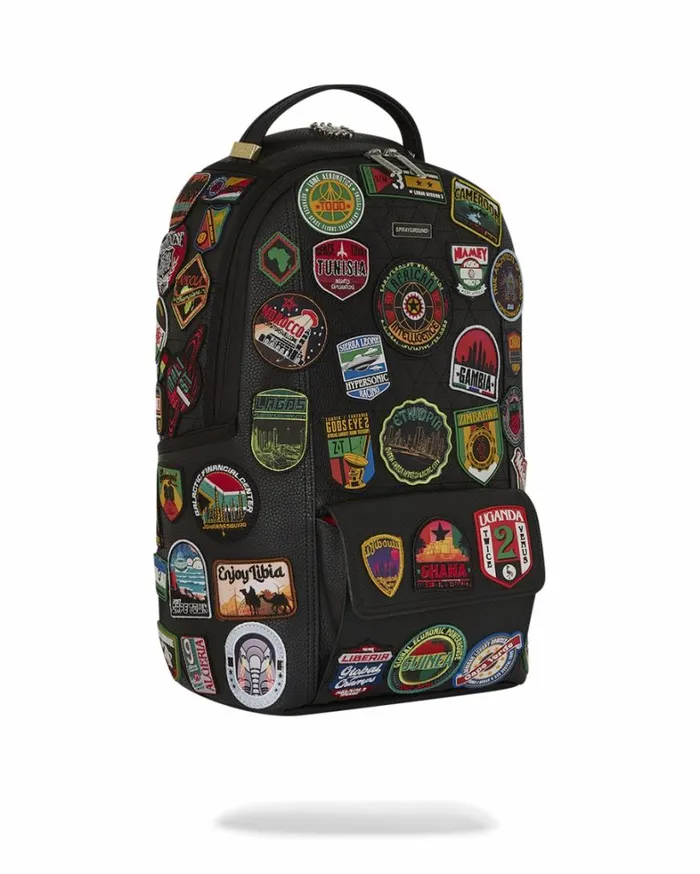 Bags SPRAYGROUND AI THE 54 PATCHES OF AFRICA CARGO BACKPACK