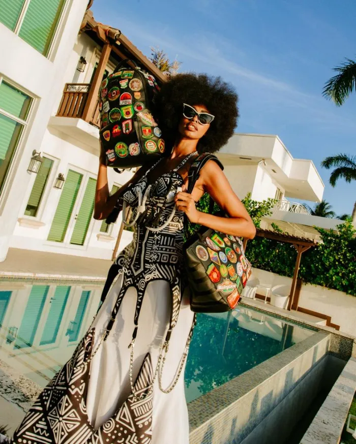 Bags SPRAYGROUND AI THE 54 PATCHES OF AFRICA CARGO BACKPACK