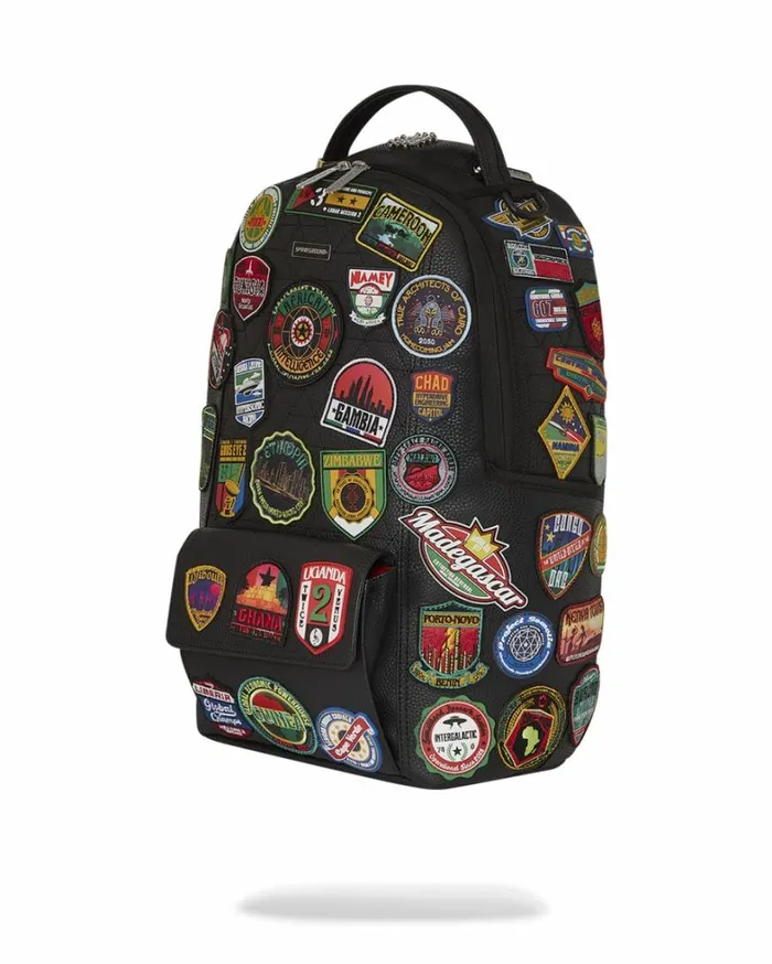 Bags SPRAYGROUND AI THE 54 PATCHES OF AFRICA CARGO BACKPACK